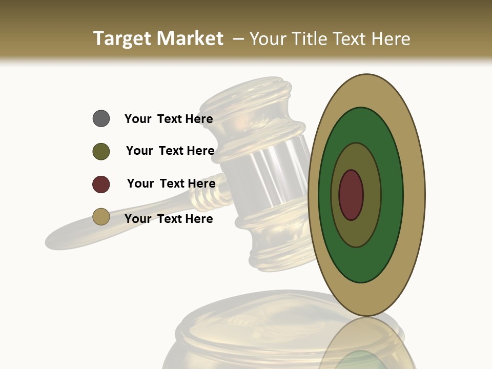 System Auktion Verteidiger PowerPoint Template