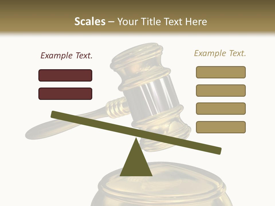 System Auktion Verteidiger PowerPoint Template