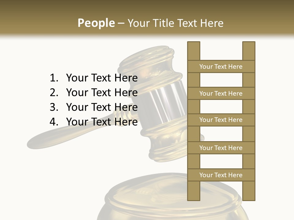 System Auktion Verteidiger PowerPoint Template