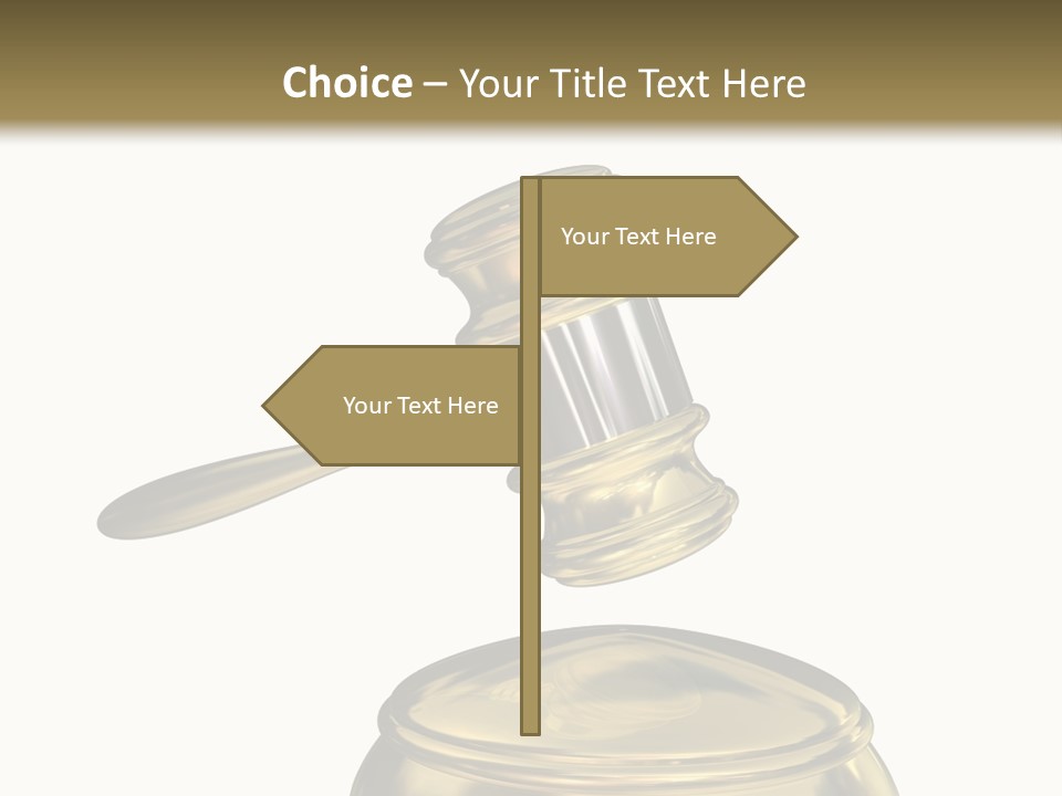 System Auktion Verteidiger PowerPoint Template