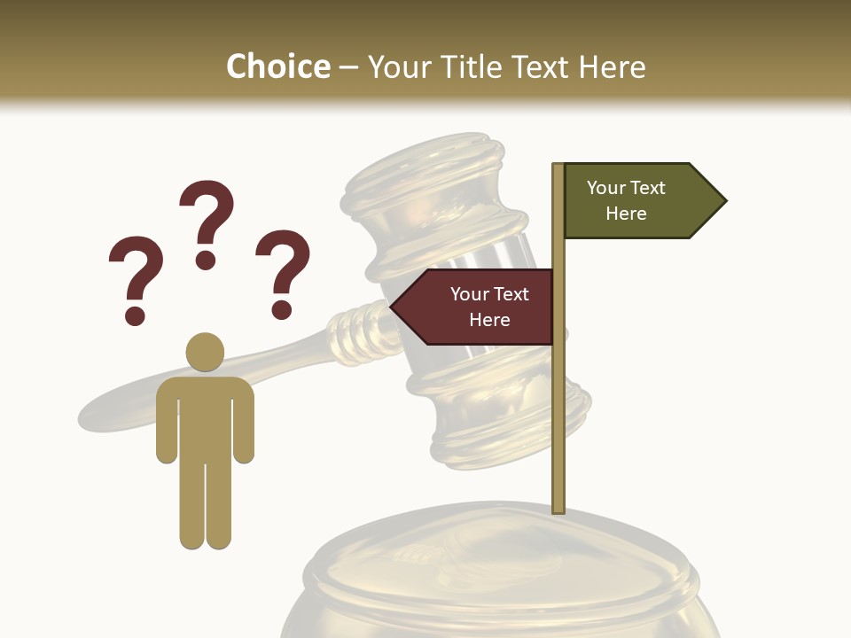 System Auktion Verteidiger PowerPoint Template