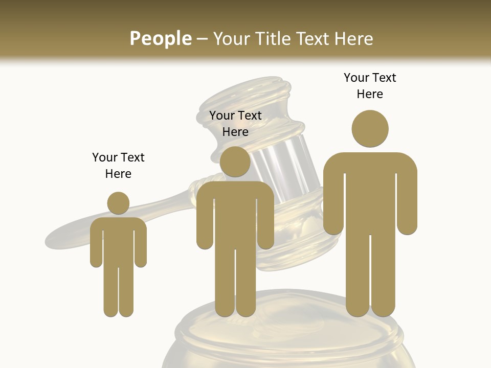 System Auktion Verteidiger PowerPoint Template