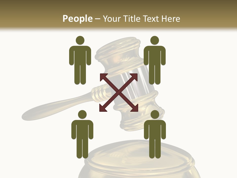 System Auktion Verteidiger PowerPoint Template