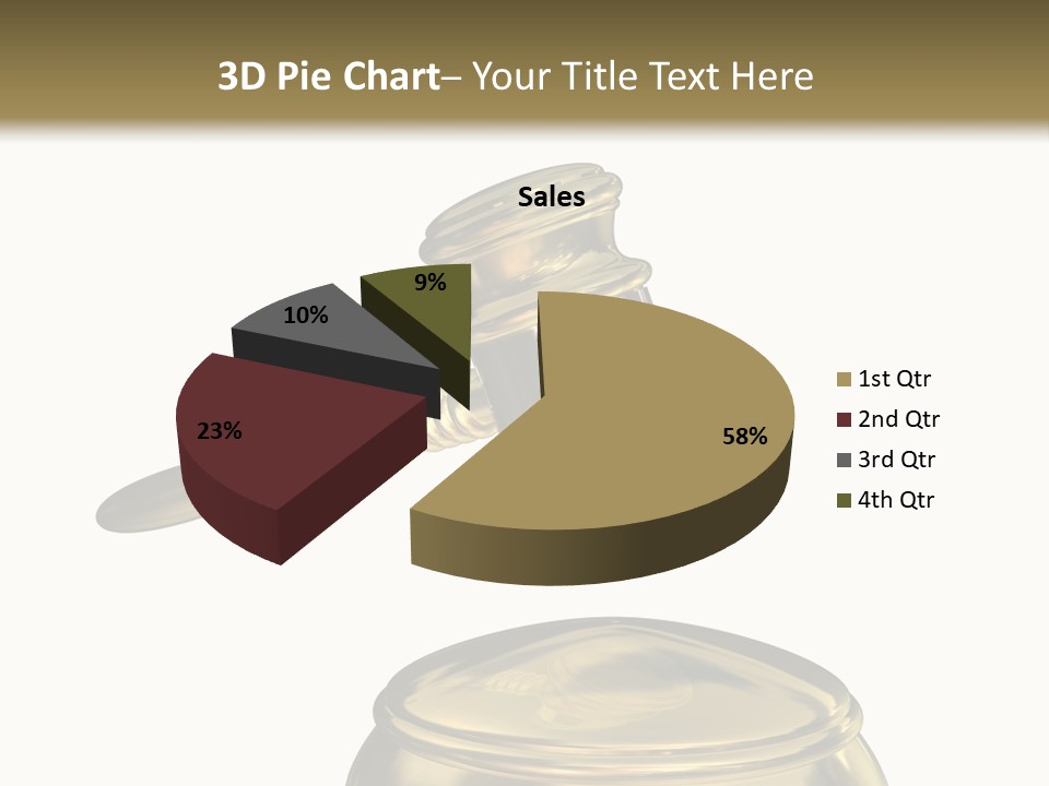 System Auktion Verteidiger PowerPoint Template