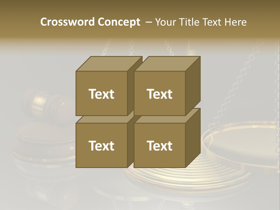 Stgb Libra Anwalt PowerPoint Template