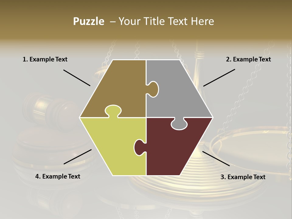 Stgb Libra Anwalt PowerPoint Template