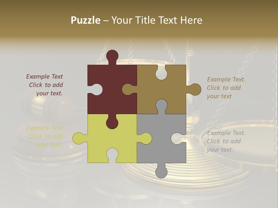 Stgb Libra Anwalt PowerPoint Template