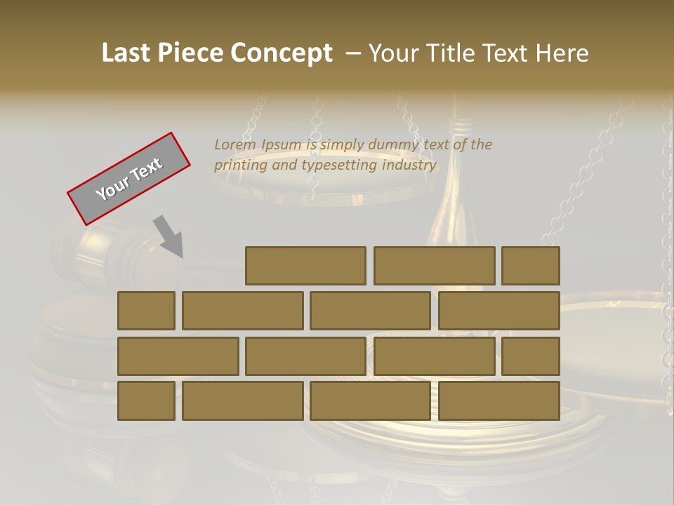 Stgb Libra Anwalt PowerPoint Template