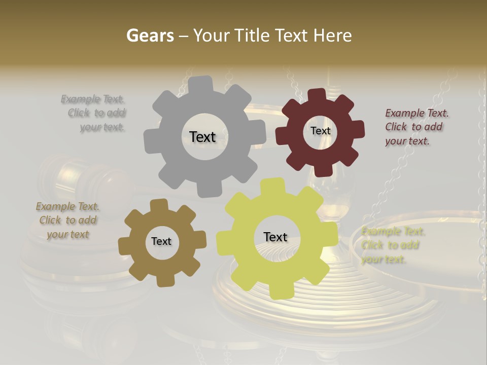 Stgb Libra Anwalt PowerPoint Template