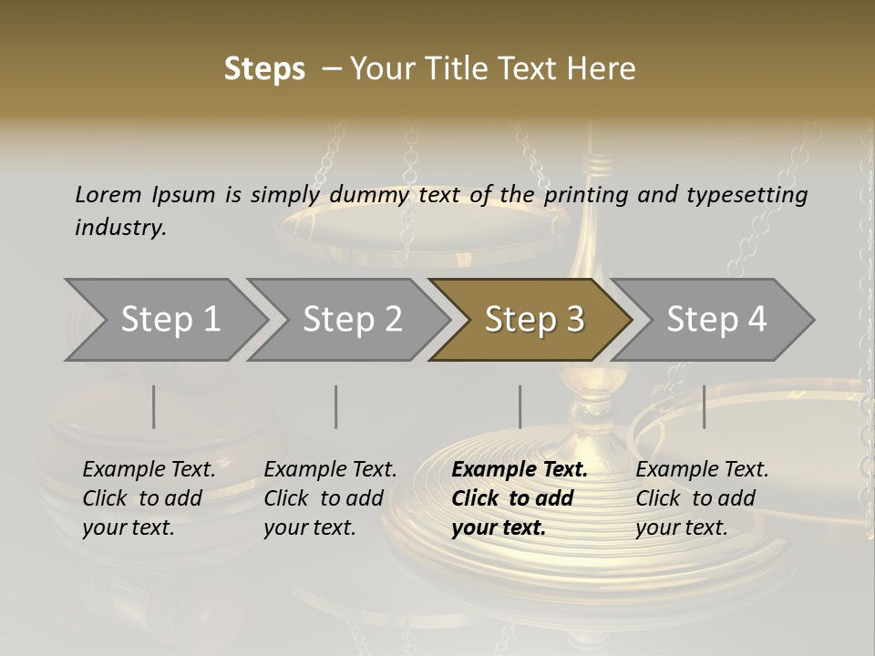 Stgb Libra Anwalt PowerPoint Template