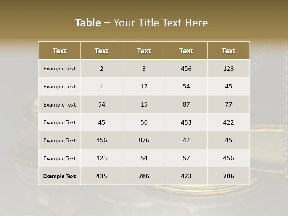 Stgb Libra Anwalt PowerPoint Template