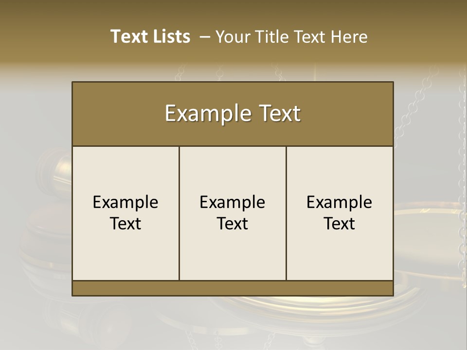 Stgb Libra Anwalt PowerPoint Template