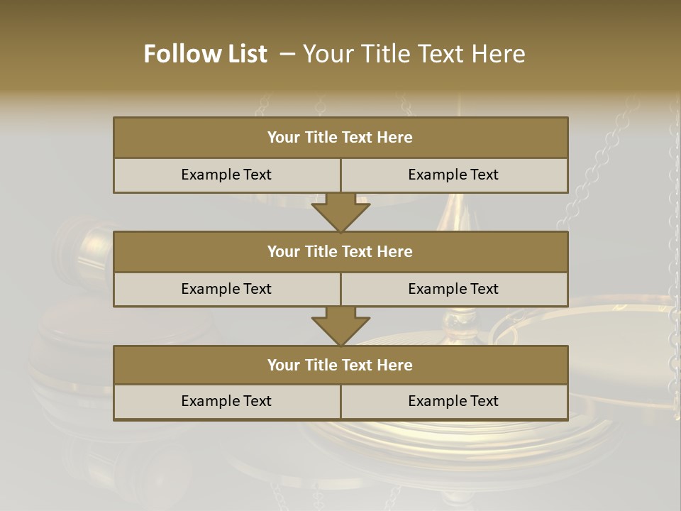 Stgb Libra Anwalt PowerPoint Template