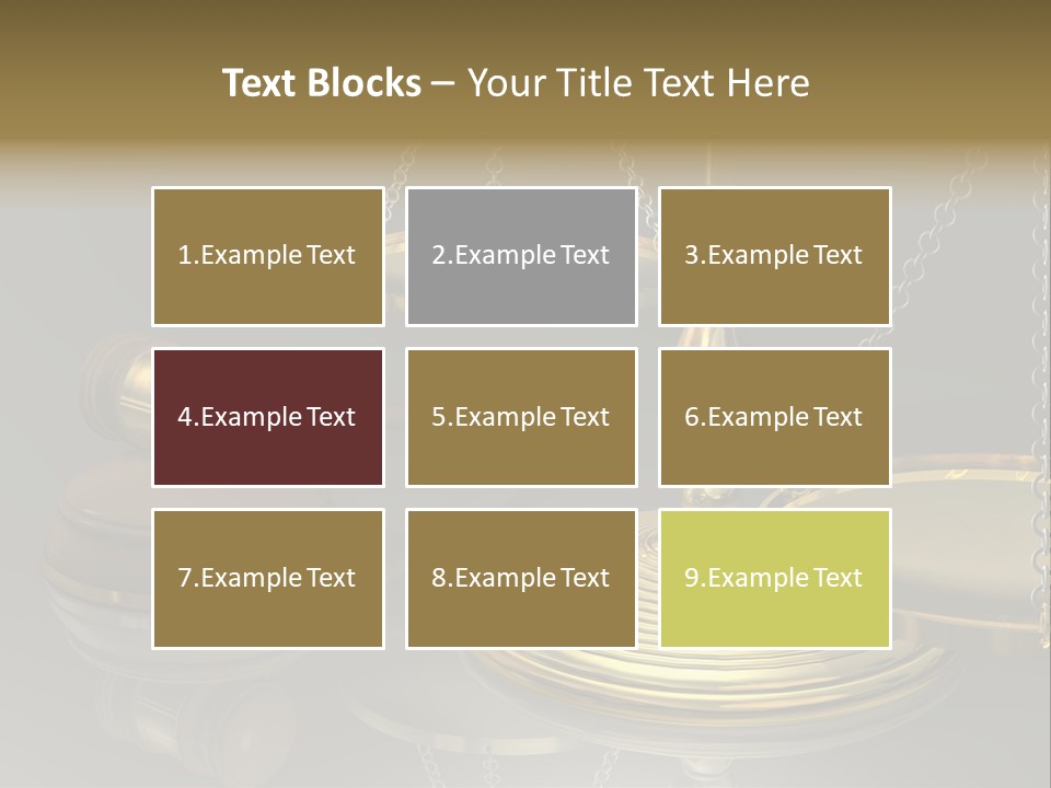 Stgb Libra Anwalt PowerPoint Template