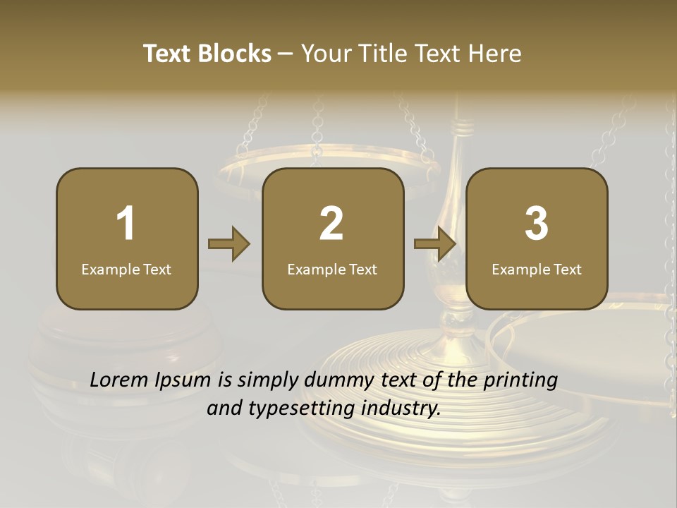 Stgb Libra Anwalt PowerPoint Template