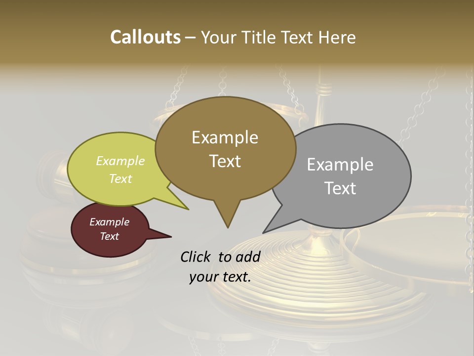 Stgb Libra Anwalt PowerPoint Template