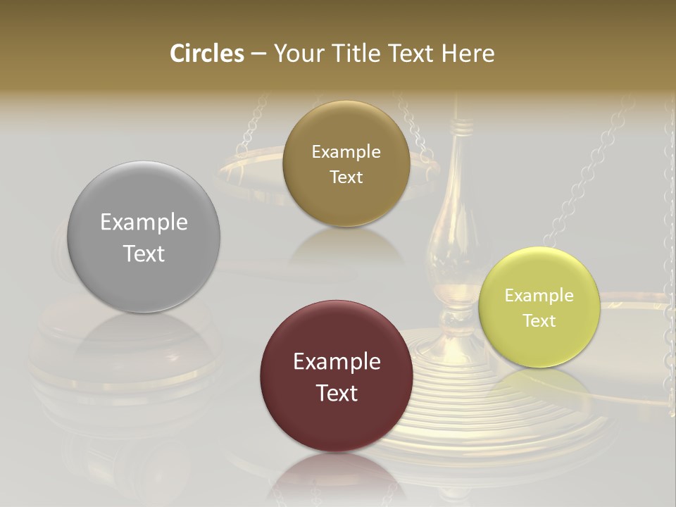 Stgb Libra Anwalt PowerPoint Template