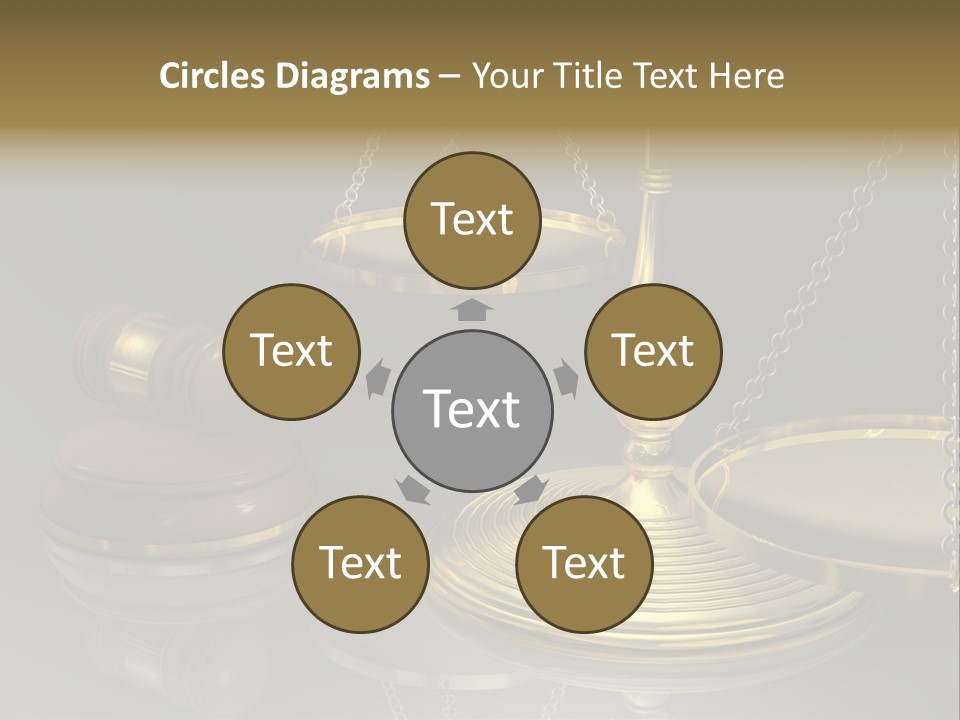 Stgb Libra Anwalt PowerPoint Template