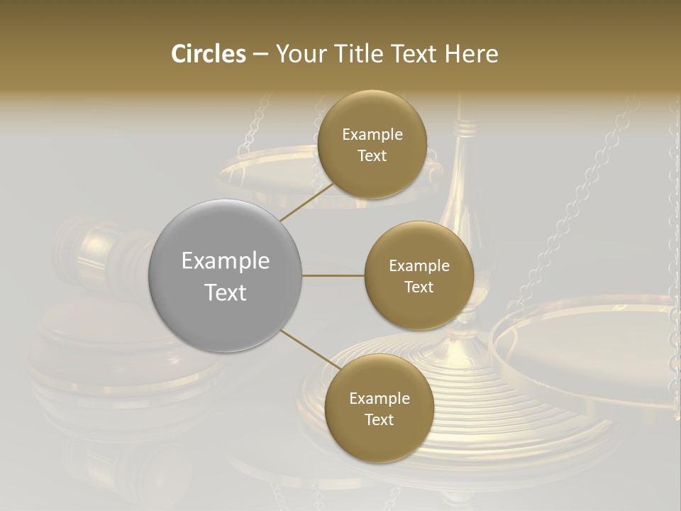 Stgb Libra Anwalt PowerPoint Template