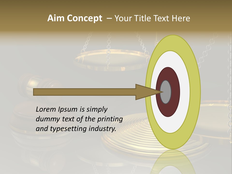 Stgb Libra Anwalt PowerPoint Template