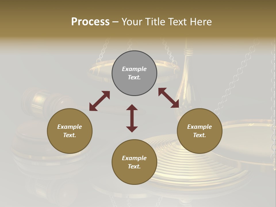Stgb Libra Anwalt PowerPoint Template