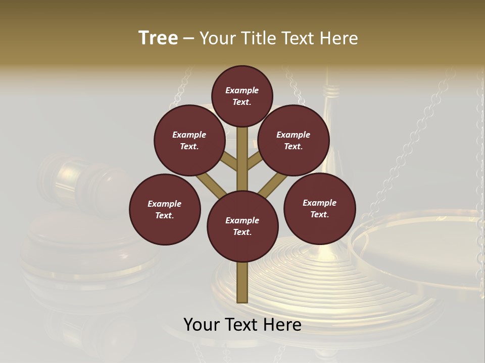 Stgb Libra Anwalt PowerPoint Template