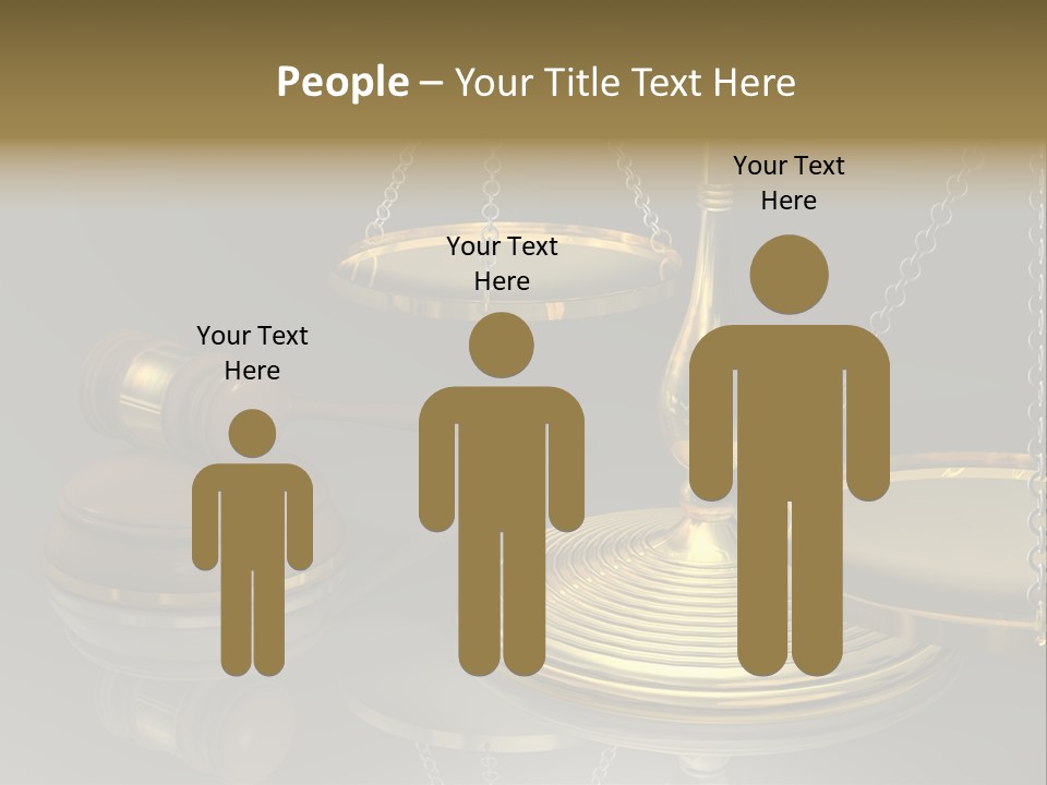 Stgb Libra Anwalt PowerPoint Template