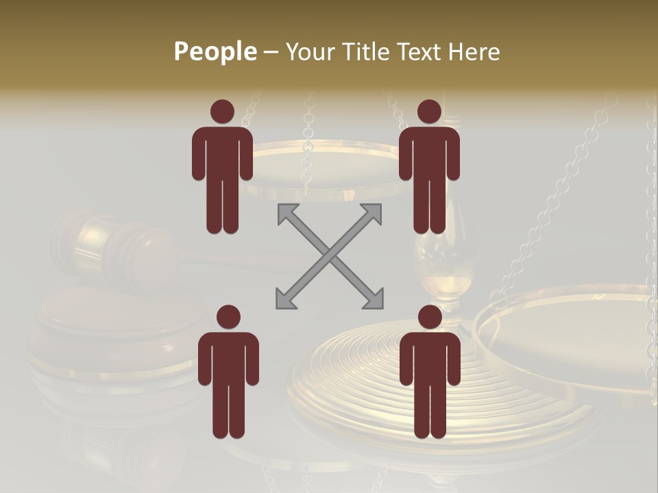 Stgb Libra Anwalt PowerPoint Template