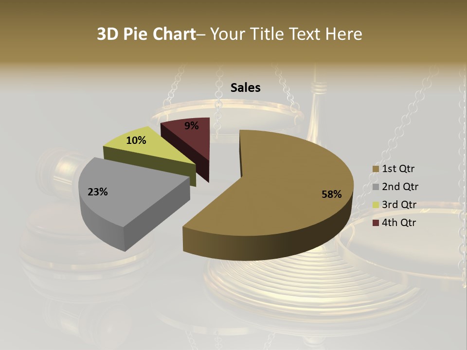 Stgb Libra Anwalt PowerPoint Template