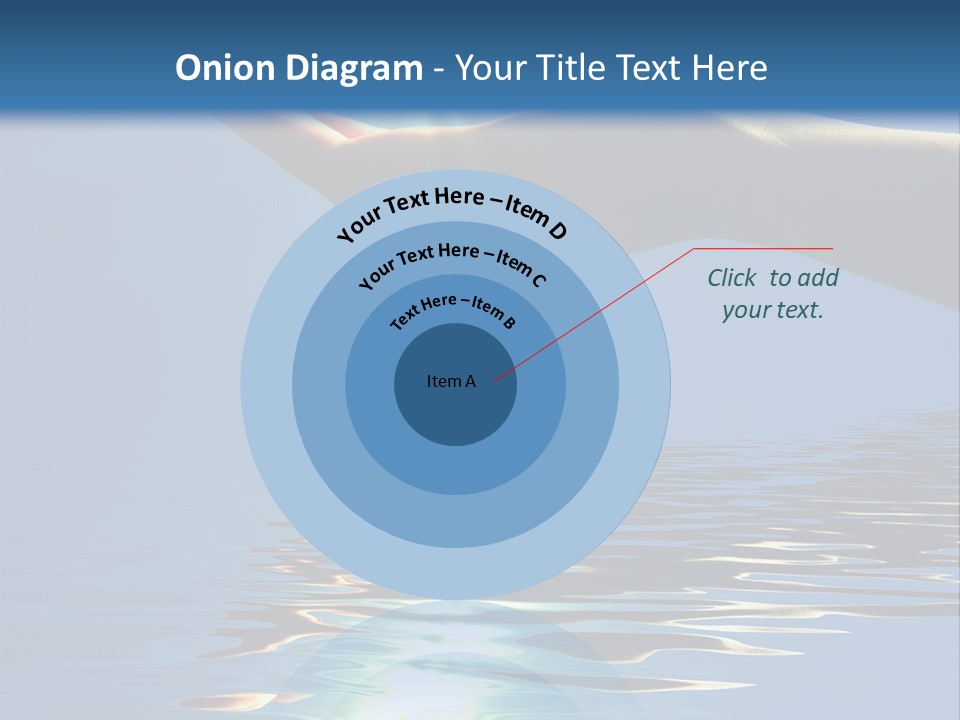 Sky Nature Hand PowerPoint Template