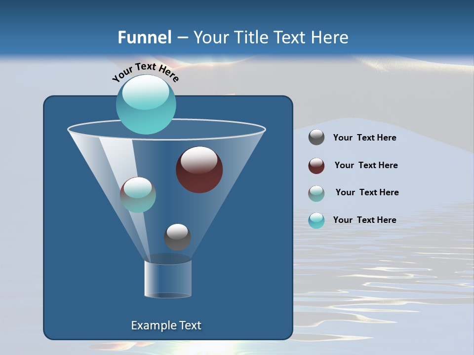 Sky Nature Hand PowerPoint Template