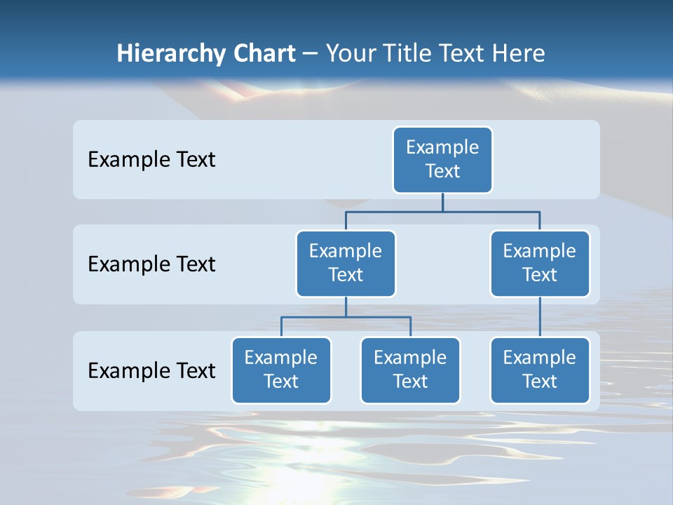Sky Nature Hand PowerPoint Template