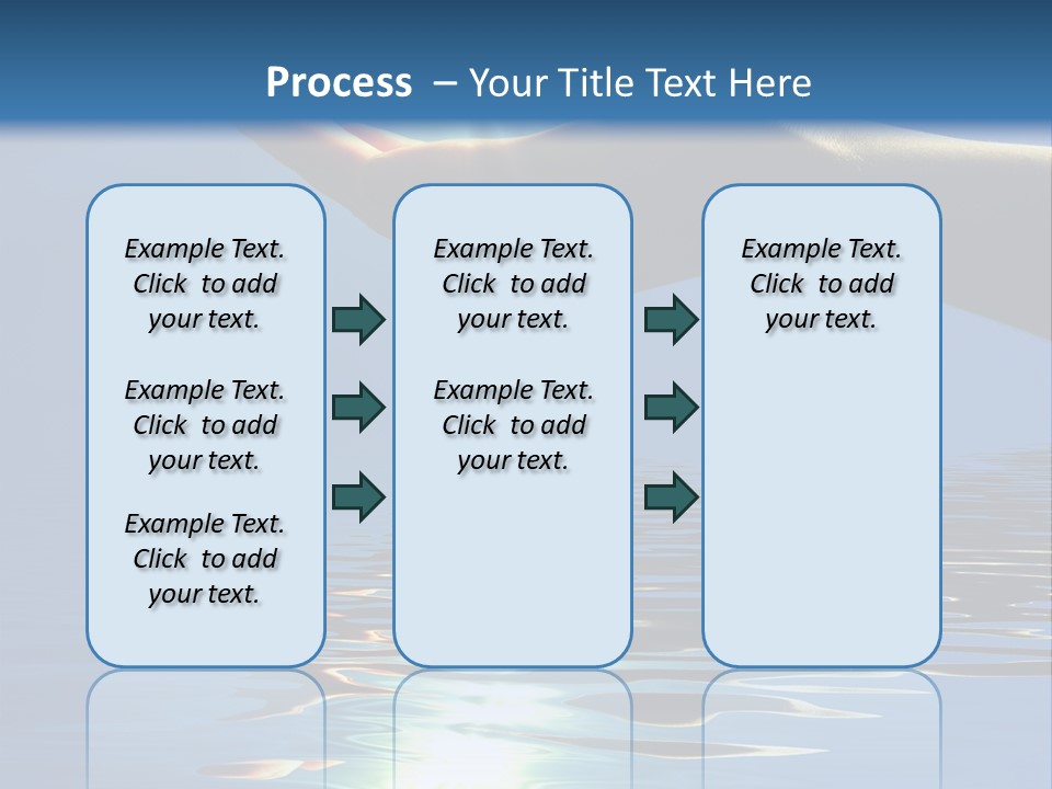 Sky Nature Hand PowerPoint Template