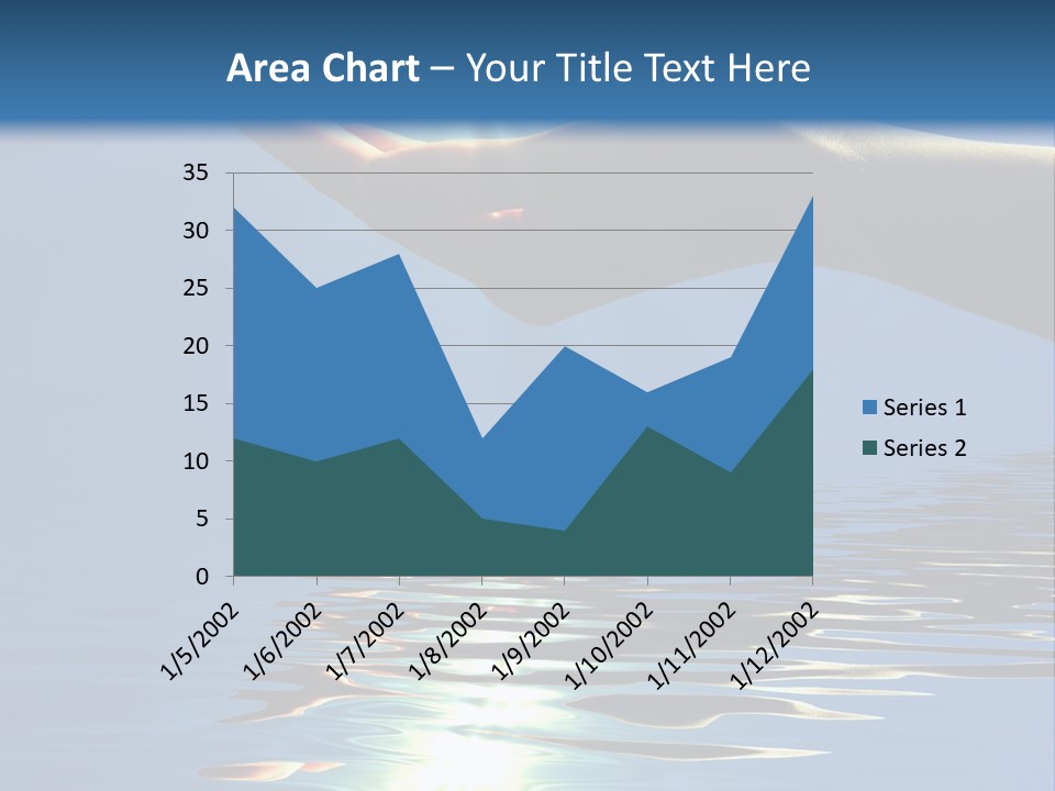 Sky Nature Hand PowerPoint Template