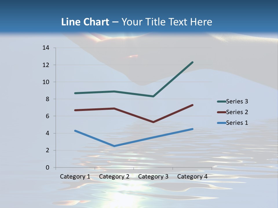 Sky Nature Hand PowerPoint Template
