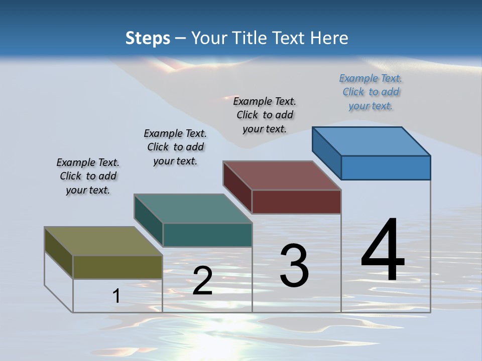 Sky Nature Hand PowerPoint Template