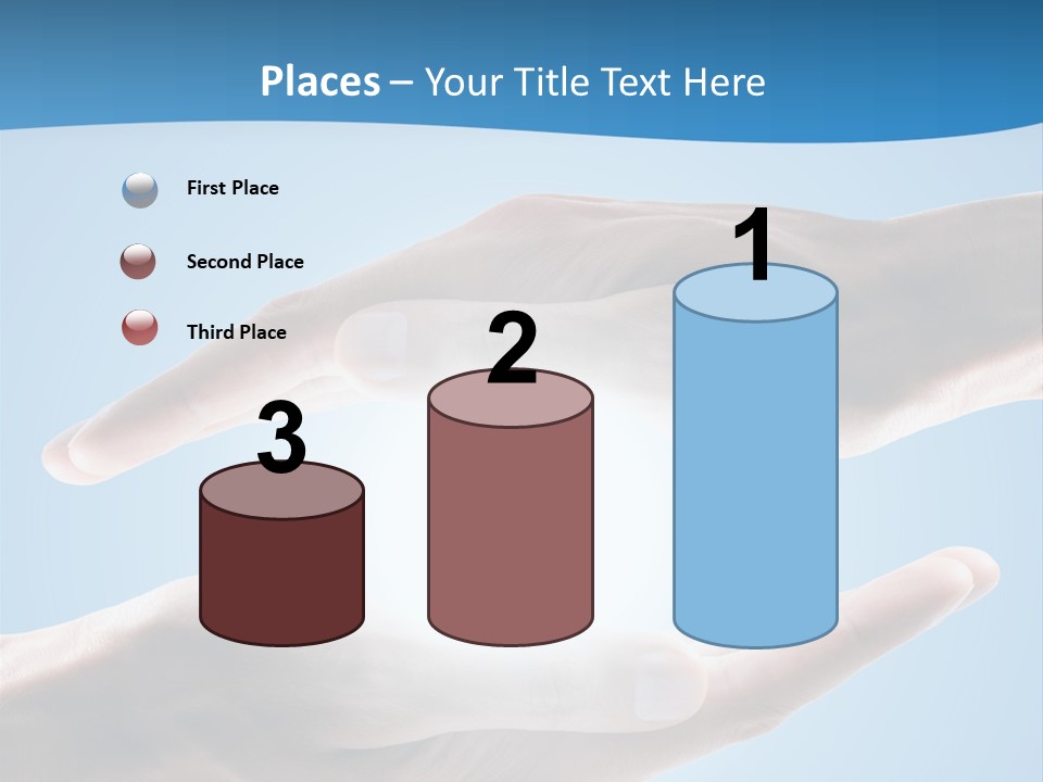 Kraft Blau Sonnenschutz PowerPoint Template