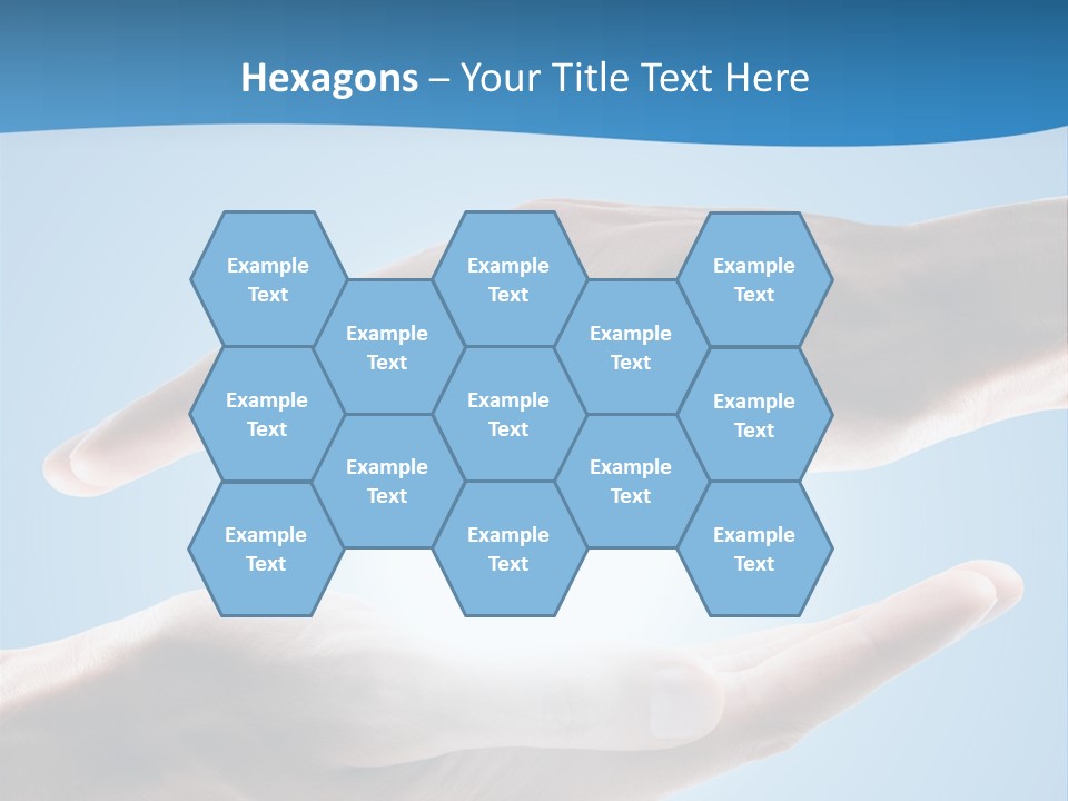 Kraft Blau Sonnenschutz PowerPoint Template