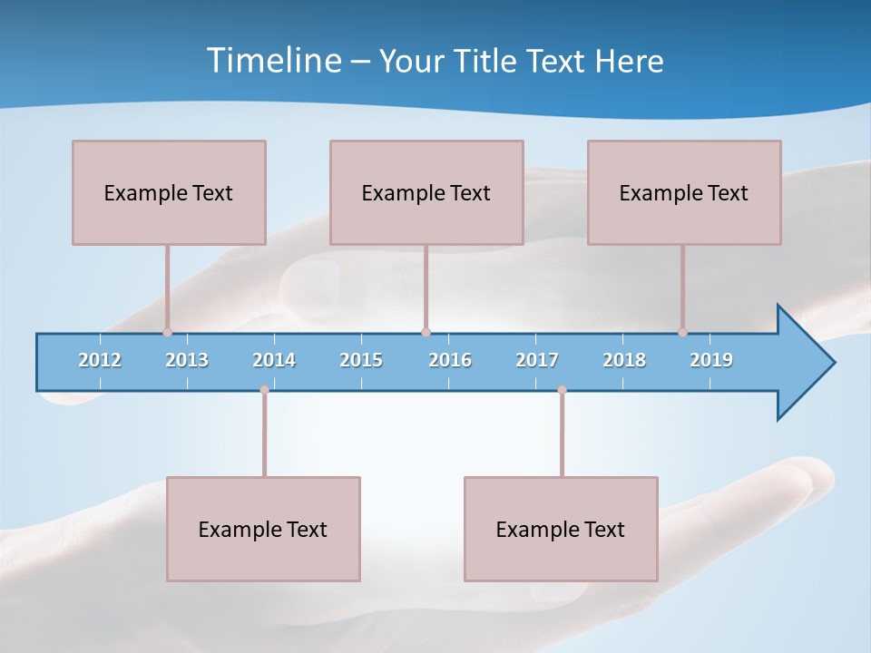 Kraft Blau Sonnenschutz PowerPoint Template