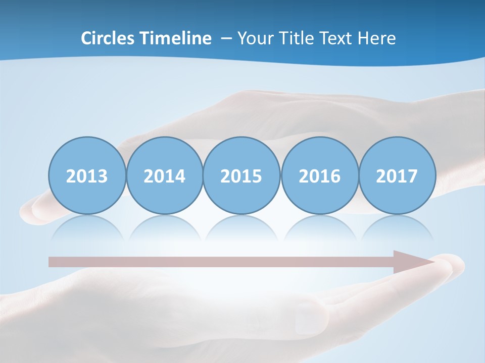 Kraft Blau Sonnenschutz PowerPoint Template