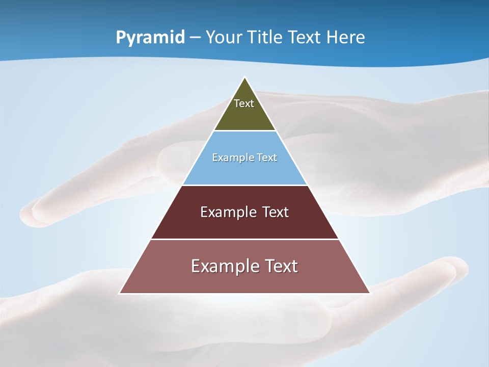 Kraft Blau Sonnenschutz PowerPoint Template