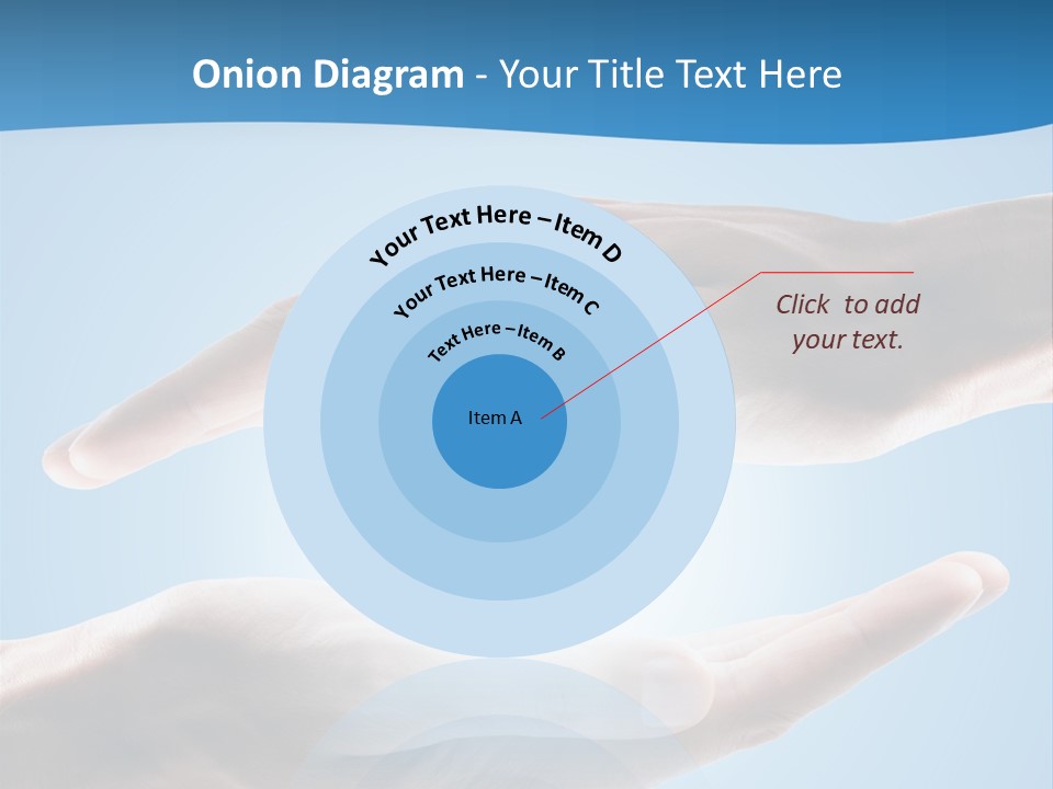 Kraft Blau Sonnenschutz PowerPoint Template