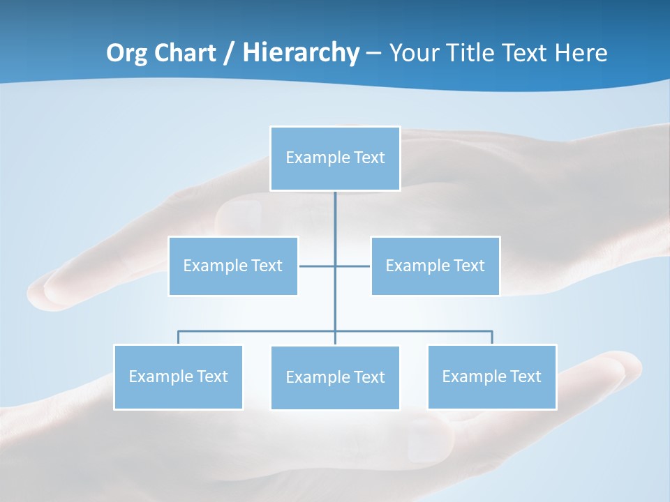 Kraft Blau Sonnenschutz PowerPoint Template