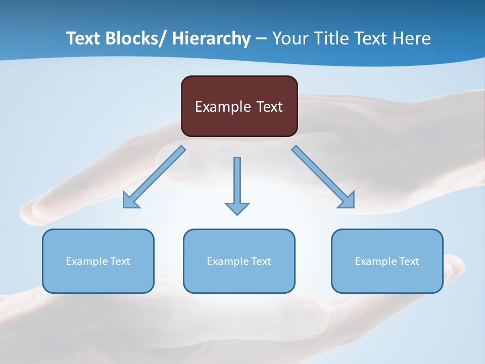 Kraft Blau Sonnenschutz PowerPoint Template