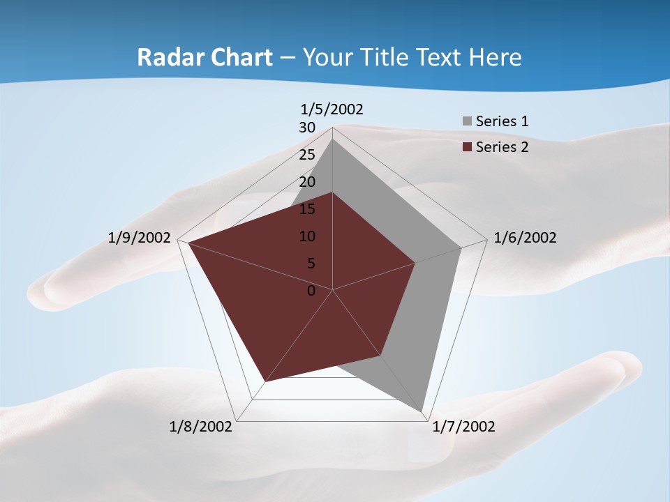 Kraft Blau Sonnenschutz PowerPoint Template