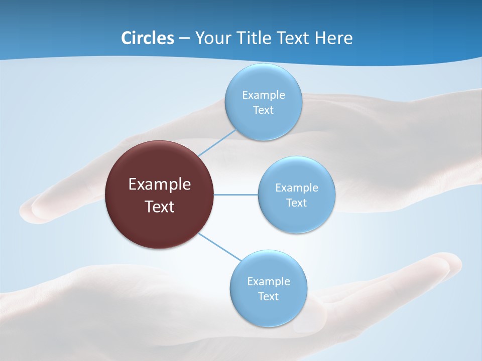 Kraft Blau Sonnenschutz PowerPoint Template