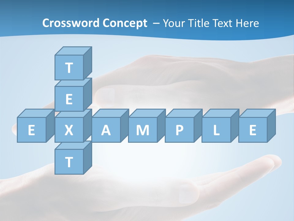 Kraft Blau Sonnenschutz PowerPoint Template