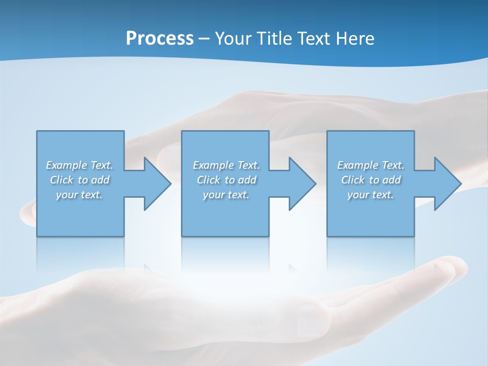 Kraft Blau Sonnenschutz PowerPoint Template