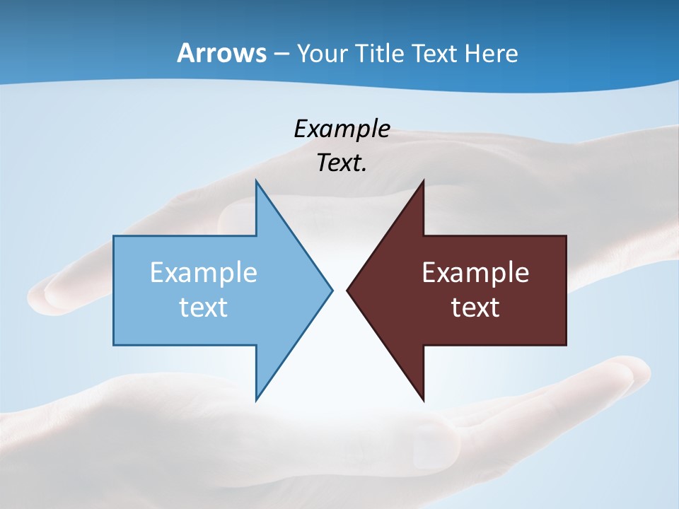 Kraft Blau Sonnenschutz PowerPoint Template