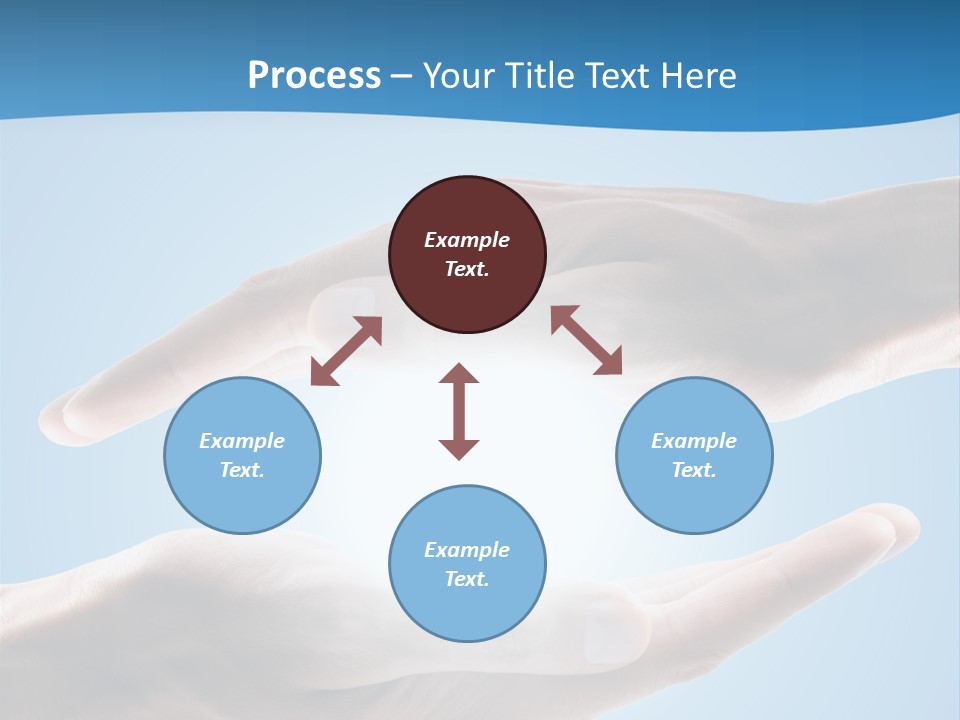 Kraft Blau Sonnenschutz PowerPoint Template